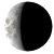 Waning Crescent, 23 days, 6 hours, 46 minutes in cycle